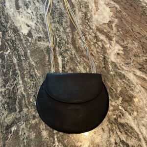 VINTAGE morris moskowitz Bag with Gold Chain (has stain see photos)